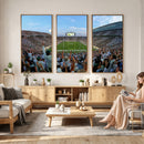 Michigan State Spartans Football Team Art Print - East