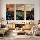 Michigan State Spartans Football Team Print - East Lansing