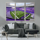 Northwestern University Wildcats Football Team Print - by MyGreatCanvas | Canvas Wall Art Prints | Photo Prints & Wall Decor