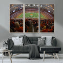 Syracuse University Orange Football Canvas Print, Football