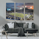 Memphis Tigers Football Team Print - Memphis Simmons Bank