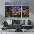 The Louisiana State University Tigers Football Team Print -