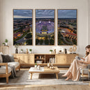 The Louisiana State University Tigers Football Team Print -
