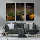 West Virginia Uni Mountaineers Football Team Print - Milan