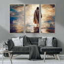 Jesus Walking on Water Wall Art | Ready to Hang Spiritual