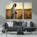 Jesus the Good Shepherd Wall Art Canvas Print -