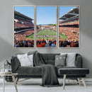 Oregon State Beavers Football Team Print - Corvallis Reser