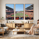 Oregon State Beavers Football Team Print - Corvallis Reser
