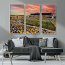 University of Wyoming Cowboys Football Team Print - Laramie by MyGreatCanvas | Canvas Wall Art Prints | Photo Prints & Wall Decor