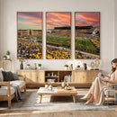 University of Wyoming Cowboys Football Team Print - Laramie