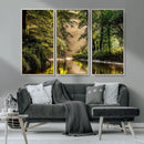 Forest Wall Art Print | River Landscape Wall Art | Perfect