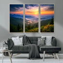 Majestic Mountain Sunrise Print | Landscape Wall Art | by MyGreatCanvas | Canvas Wall Art Prints | Photo Prints & Wall Decor