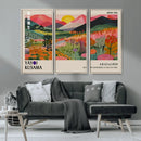 Old Barn Wall Art Canvas Print – Framed Rustic Moody Farm