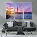 Golden Gate Bridge Wall Art Canvas Print – Framed San by MyGreatCanvas | Canvas Wall Art Prints | Photo Prints & Wall Decor