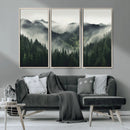 Misty Forest Canvas Print Wall Art Premium Canvas Print a