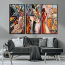 Abstract Afro American Jazz Canvas Wall Art | Music-Inspired by MyGreatCanvas | Canvas Wall Art Prints | Photo Prints & Wall Decor