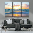 Coastal Wall Art - Vintage World Map Canvas Print with