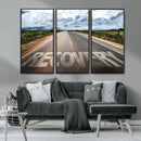 Recovery Road Wall Art Canvas Print