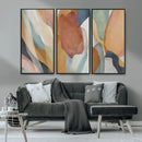 Boho Wall Art Canvas Print Set, Watercolor Boho Wall Art