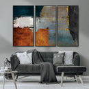 Modern Abstract Canvas Art Canvas Print - Framed and Ready
