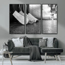 Ice Hockey Wall Art Canvas Print