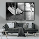Ice Hockey Wall Art Canvas Print