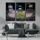 Penn Stadium Football Wall Art Canvas Print, Pennsylvania