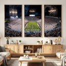 Penn State Football Wall Art Canvas Print – Framed Stadium