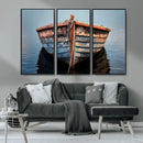 Stunning Vintage Boat Canvas Print | Nautical Wall