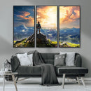 Legend of Zelda Breath of the Wild Game Wall Art Canvas, by MyGreatCanvas | Canvas Wall Art Prints | Photo Prints & Wall Decor