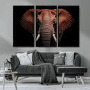 Wild Elephant Wall Art Canvas Print, Africa Savannah Wild by MyGreatCanvas | Canvas Wall Art Prints | Photo Prints & Wall Decor