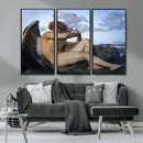 Fallen Angel Wall Art Canvas Print – Classic Art, Framed, by MyGreatCanvas | Canvas Wall Art Prints | Photo Prints & Wall Decor