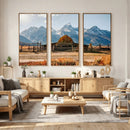 Vintage Old Barn Field Wall Art Canvas Print for Farmhouse by MyGreatCanvas | Canvas Wall Art Prints | Photo Prints & Wall Decor