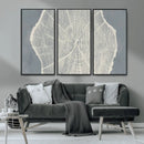 Abstract Tree Ring Wall Art Canvas Print – Nature-Inspired,