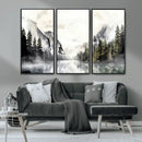 Yosemite Valley Wall Art Canvas Print – Framed and Ready to