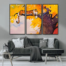 High-Quality Giclee Canvas Print – Framed Calvin Wall Art