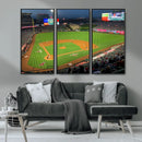 Angel Stadium Aerial Canvas Print – Los Angeles Angels