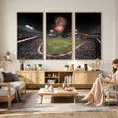 Fireworks at Angel Stadium – Los Angeles Angels Canvas
