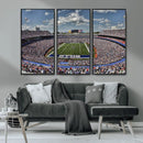 Buffalo Bills Highmark Stadium Wall Art Canvas Print - Bills