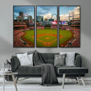 Busch Stadium Wall Art Print | St. Louis Cardinals Baseball by MyGreatCanvas | Canvas Wall Art Prints | Photo Prints & Wall Decor