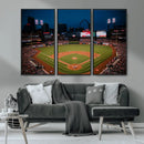 St. Louis Cardinals Baseball Team Print - Busch Stadium Wall by MyGreatCanvas | Canvas Wall Art Prints | Photo Prints & Wall Decor