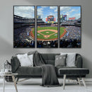 New York Mets Baseball Team Print - Citi Field Stadium Wall
