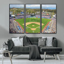 Citi Field Wall Art Print | 3-Panel New York Mets Baseball