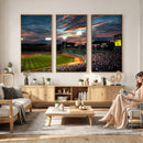 Fenway Park Wall Art Canvas Print | Large Baseball Stadium