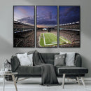 New England Patriots Football Team Print - Foxborough by MyGreatCanvas | Canvas Wall Art Prints | Photo Prints & Wall Decor