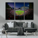 Houston Astros Baseball Print Canvas - Houston Minute Maid