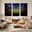 Houston Astros Baseball Print Canvas - Houston Minute Maid