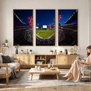 Truist Park Atlanta Braves Baseball Stadium Wall Art Print |