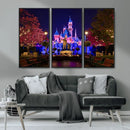 Disney Castle Wall Art – Framed Magic Kingdom Canvas by MyGreatCanvas | Canvas Wall Art Prints | Photo Prints & Wall Decor
