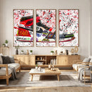 Jordan Shoes Graffiti Wall Art Canvas Print- Jordan Graffiti by MyGreatCanvas | Canvas Wall Art Prints | Photo Prints & Wall Decor